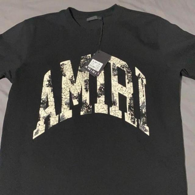 Amiri Men's T-shirt - Black - S on Productcaster.