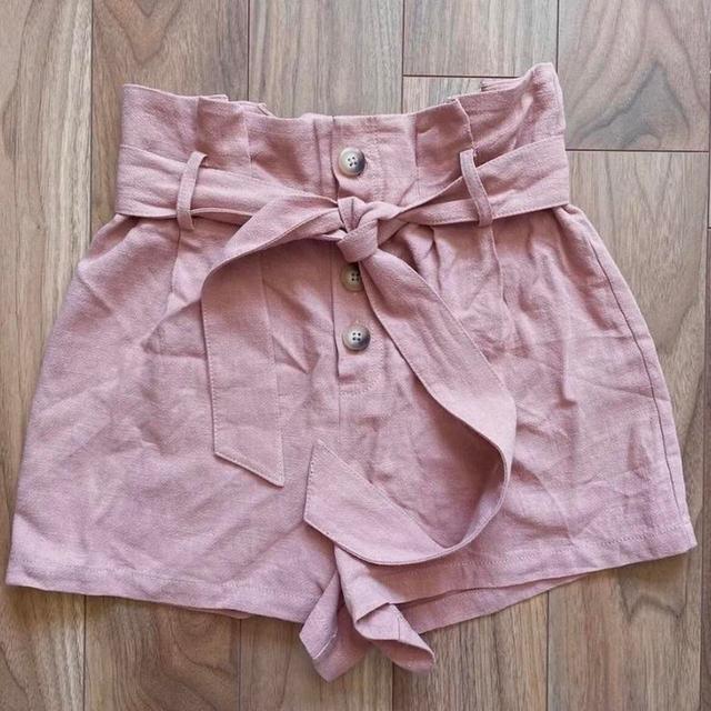 Topshop Women's Shorts - Pink - UK 8 on Productcaster.