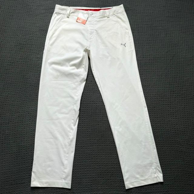 Puma Men's Trousers - White - 34" on Productcaster.