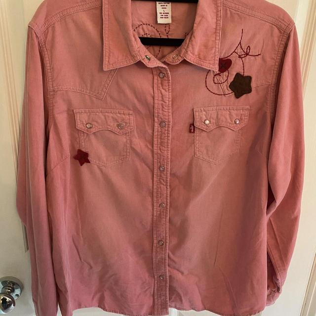 Levi's Women's Shirt - Pink - 16 on Productcaster.