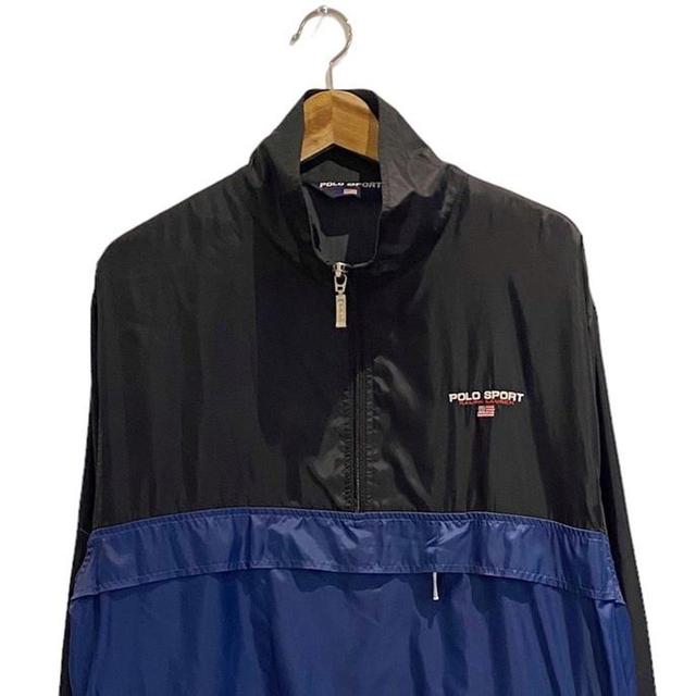 Polo Sport Men's Jacket - Blue/Black - L on Productcaster.