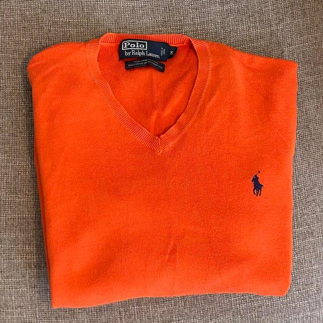 Ralph Lauren Women's Jumper - Orange - 8 on Productcaster.