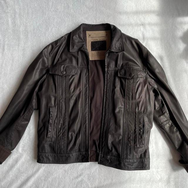 Men's Jacket - Brown - M on Productcaster.