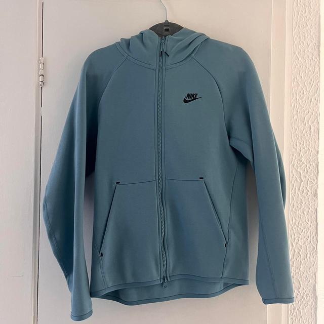 Nike Men's Hoodie - Blue/Black - XS on Productcaster.