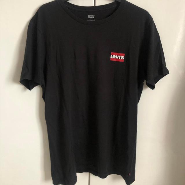 Levi's Men's T-shirt - Black - L on Productcaster.