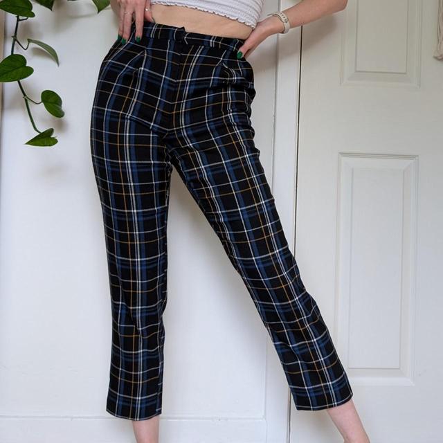 New Look Women's High waisted Trousers - Blue/Navy - UK 6 on Productcaster.