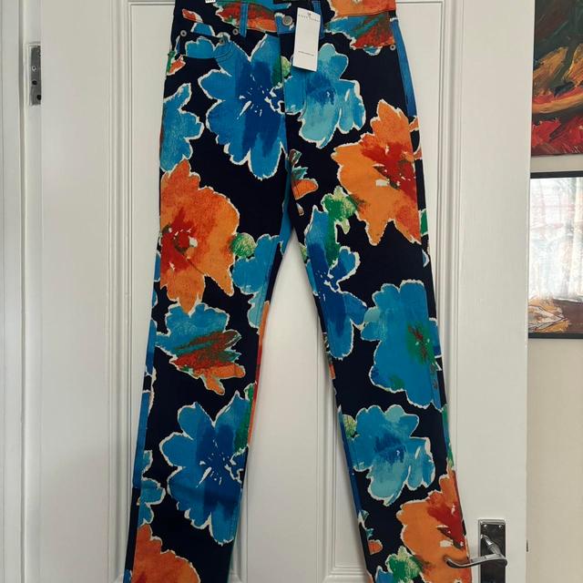 Ralph Lauren Women's Printed Jeans - Multi/Blue - XS on Productcaster.