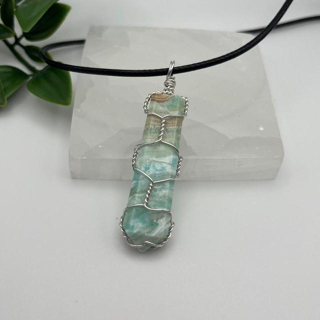 Handmade Women's Necklace - Silver on Productcaster.