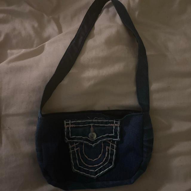 True Religion Women's Shoulder bags - Blue on Productcaster.