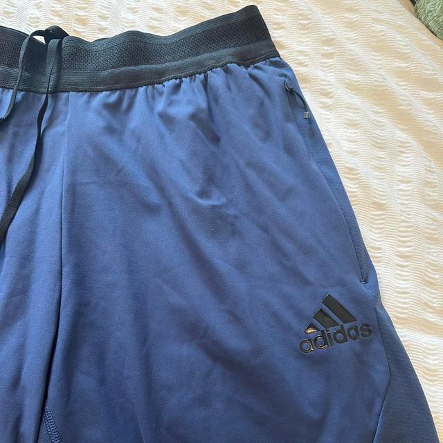 Adidas Men's Shorts - Navy/Blue - M on Productcaster.