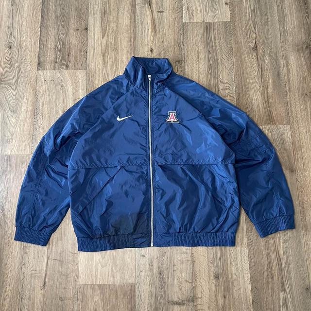 Nike Men's Raincoat - Navy - L on Productcaster.