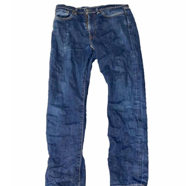 Levi's Men's Straight leg Jeans - Navy - 32" on Productcaster.