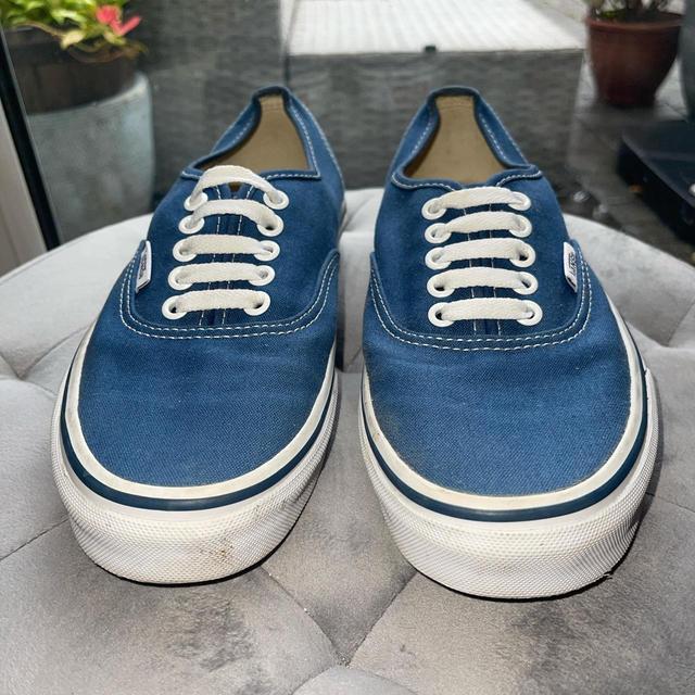 Vans Women's Trainers - Blue/Navy - UK 6 on Productcaster.