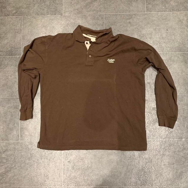 Cotton Traders Men's Polo shirt - Brown - XL on Productcaster.