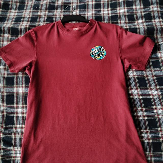 Santa Cruz Men's T-shirt - Red - S on Productcaster.