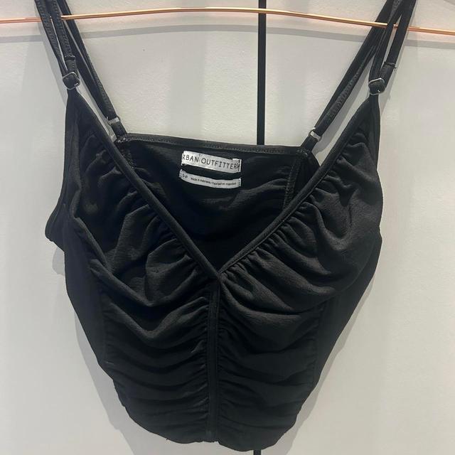 Urban Outfitters Women's Crop top - Black - 6 on Productcaster.