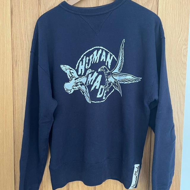 Human Made Men's Sweatshirt - Navy - M on Productcaster.