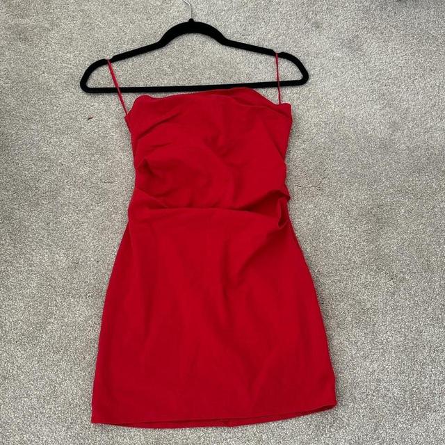 Pull&Bear Women's Dress - Red - S on Productcaster.