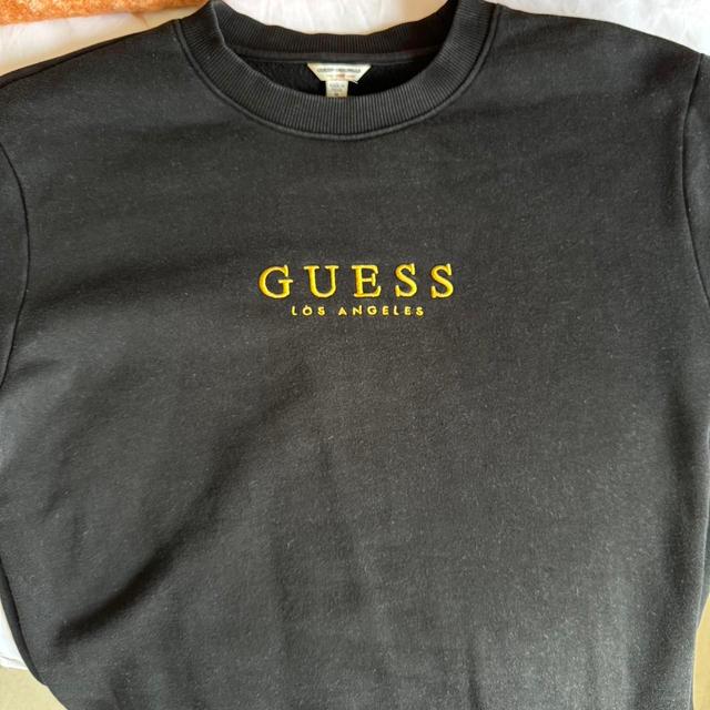 Guess Women's Sweatshirt - Black - M on Productcaster.