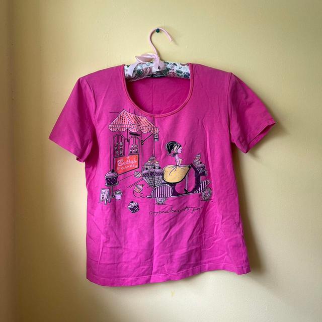 Women's T-shirt - Pink - 10 on Productcaster.