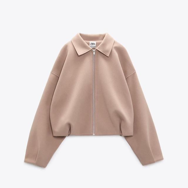 Zara Women's Jacket - Tan/Khaki - M on Productcaster.