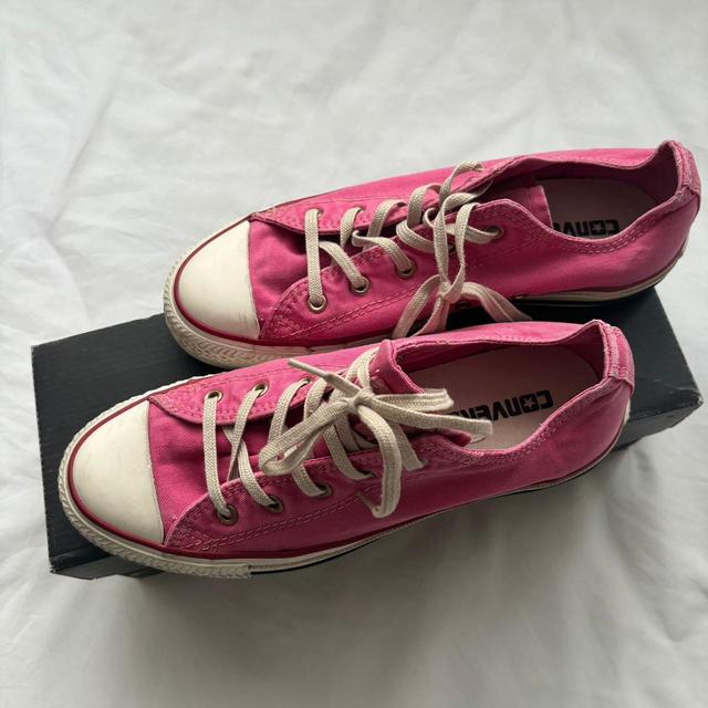 Converse Women's Trainers - Pink - UK 4 on Productcaster.