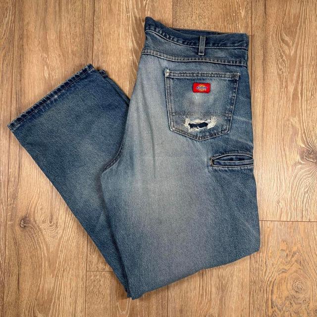 Dickies Men's Jeans - Blue - 40" on Productcaster.