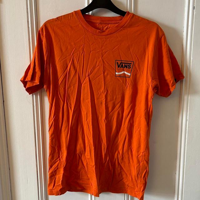 Vans Women's T-shirt - Orange - S on Productcaster.