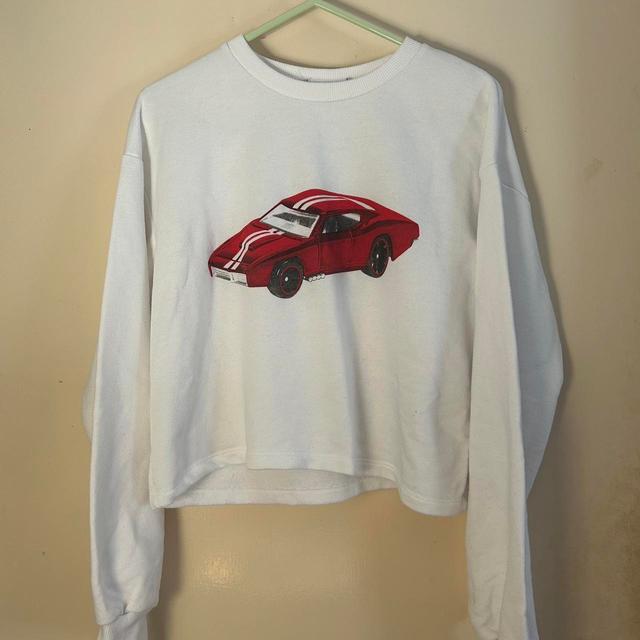 Women's Sweatshirt - White - XS on Productcaster.