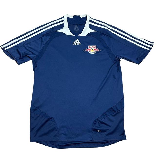 Adidas Men's T-shirt - Navy/Blue - M on Productcaster.