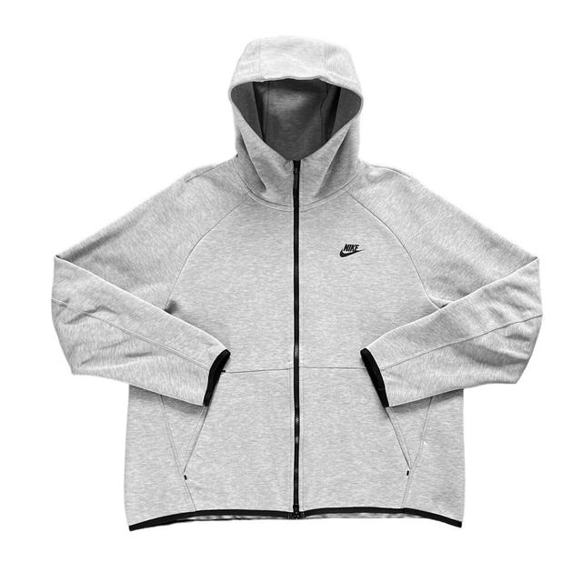 Nike Men's Hoodie - Grey - XL on Productcaster.