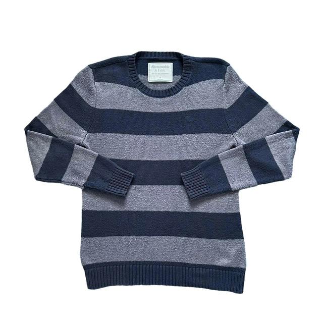 Abercrombie & Fitch Men's Jumper - Grey - M on Productcaster.