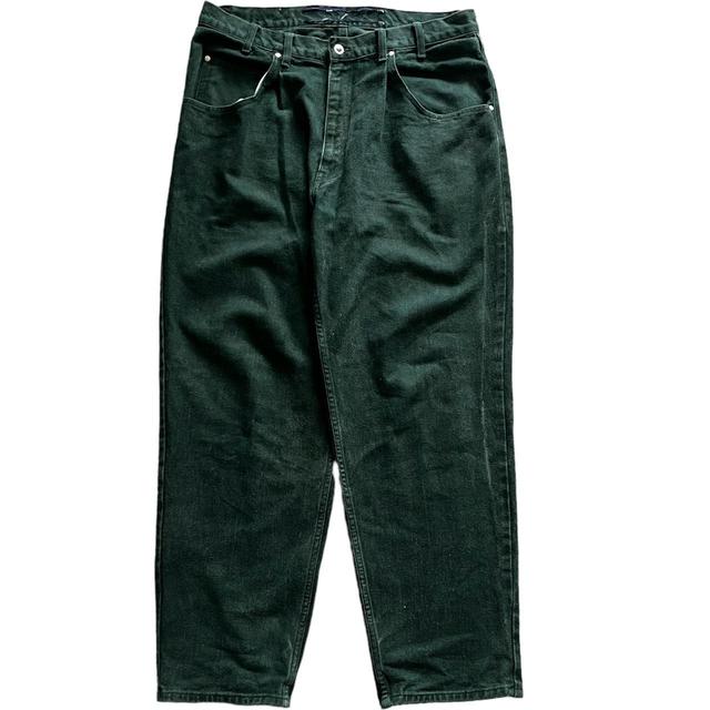 Levi's Men's Wide leg Jeans - Green - 36" on Productcaster.