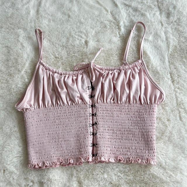 Urban Outfitters Women's Corset - Pink - XS on Productcaster.