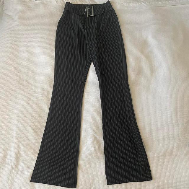 Motel Women's Trousers - Black/White - XS on Productcaster.