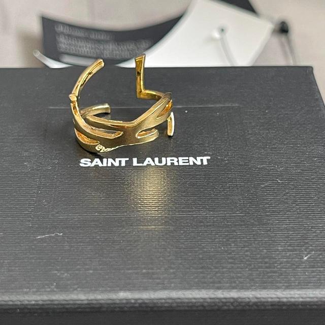 Saint Laurent Paris Women's Ring - Gold on Productcaster.