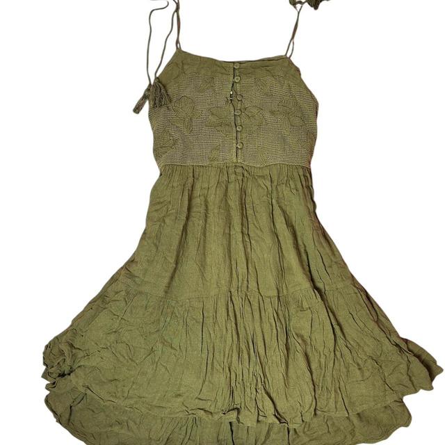 Women's Dress - Green/Khaki - 8 on Productcaster.