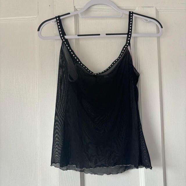 Intimissimi Women's Vest - Black/White - M on Productcaster.