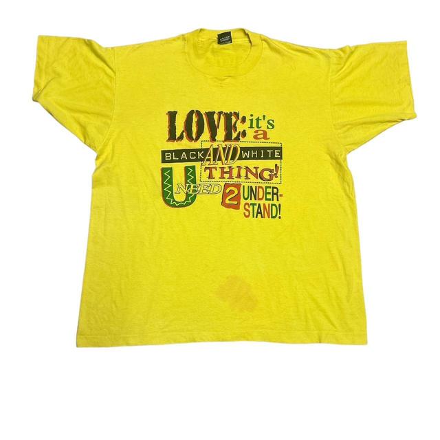 Screen Stars Men's T-shirt - Yellow - XL on Productcaster.