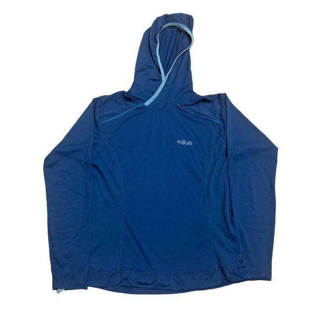 Rab Women's Hoodie - Blue - 12 on Productcaster.