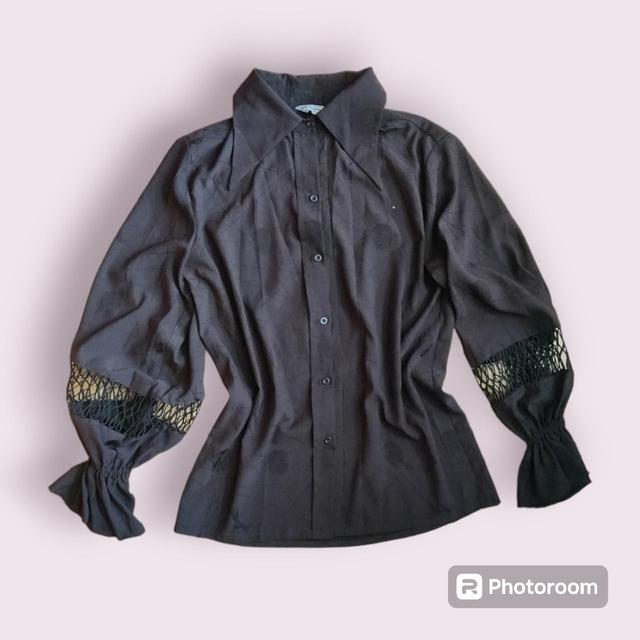 Women's Blouse - Black - 10 on Productcaster.