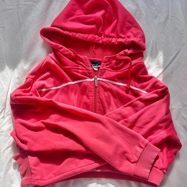 Reebok Women's Hoodie - Pink - 8 on Productcaster.