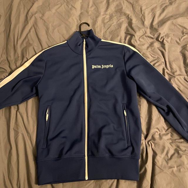 Palm Angels Men's Hoodie - Navy - M on Productcaster.