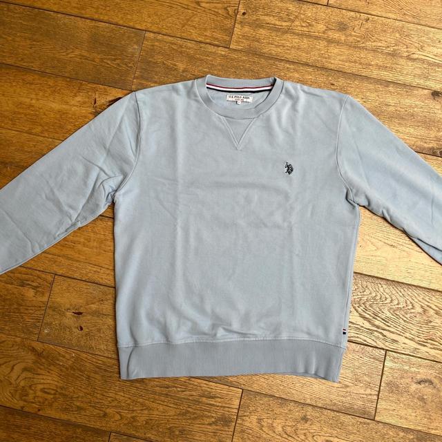 U.S. Polo Assn. Men's Sweatshirt - Blue - L on Productcaster.