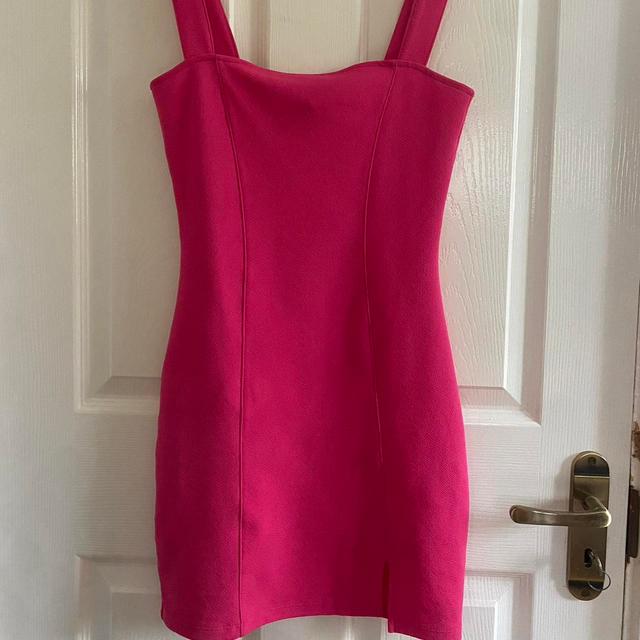 H&M Women's Bodycon Dress - Pink - 6 on Productcaster.