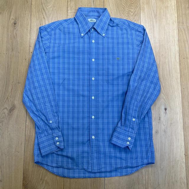 Lacoste Men's Shirt - Blue - M on Productcaster.