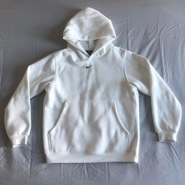 Nike Men's Hoodie - White - M on Productcaster.