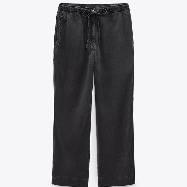 Zara Women's Trousers - Black - UK 6 on Productcaster.