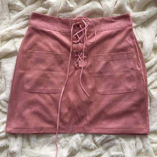 Women's Casual Skirt - Pink - UK 4 on Productcaster.