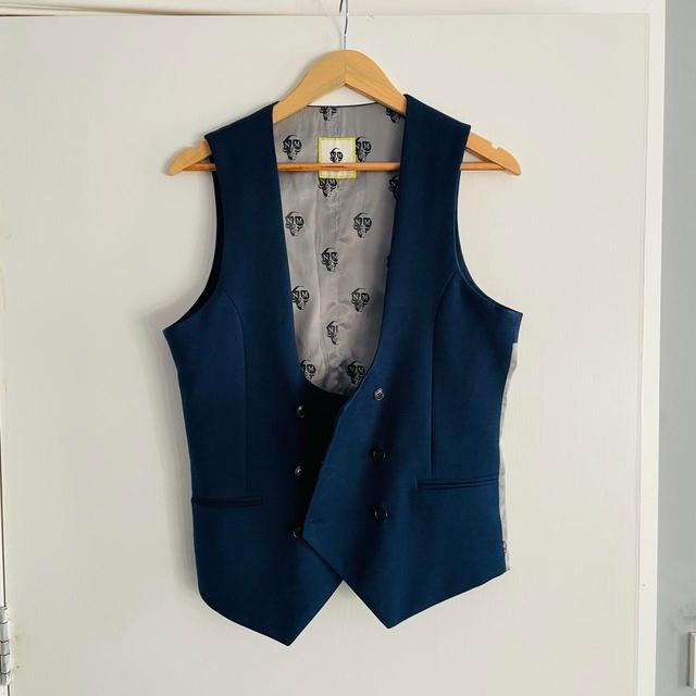 Twisted Tailor Men's Waistcoat - Navy on Productcaster.